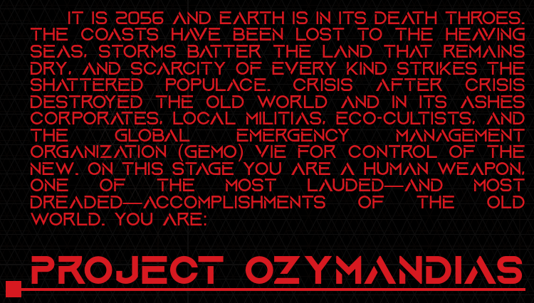 Text sample from Ozymandias 2056
